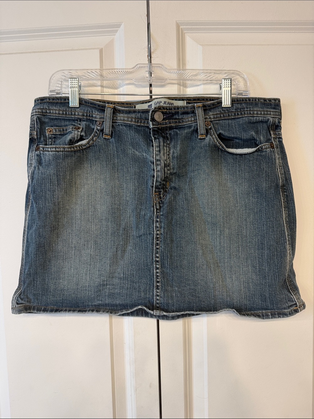 GAP Classic Blue Denim Mini Skirt